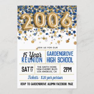 2006 High School College Reunion Invitation