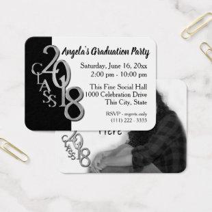 2018 Grad Party Photo Insert Card