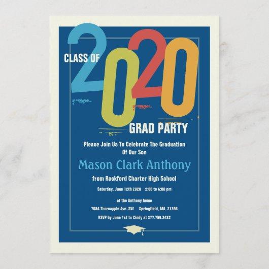 2020 Graduation Fun Party Invitation