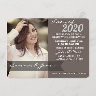 2020 Graduation Party - Sassy Classy Banner Invitation