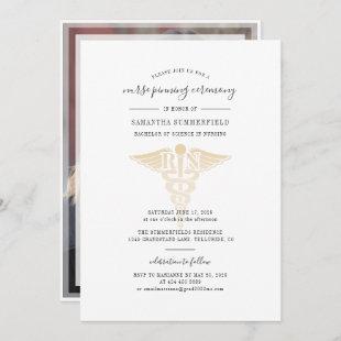 2022 Nurse Graduate Pinning Ceremony Photo Invitation