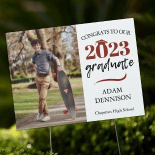 2023 Graduation Double Sided Photo Sign