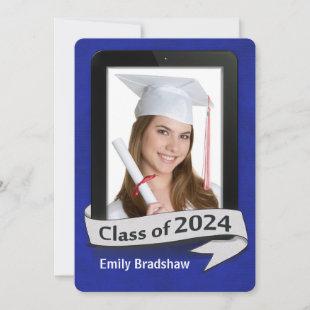 2024 Commencement Graduation Electronic Tablet Invitation