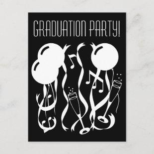 2024 Graduation party invitation postcards