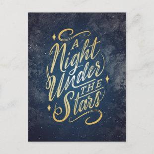 A Night Under the Stars Postcard