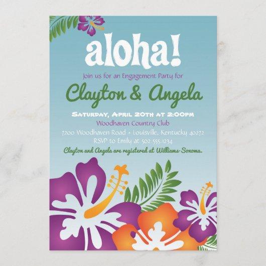 Aloha Summer Luau Invitation