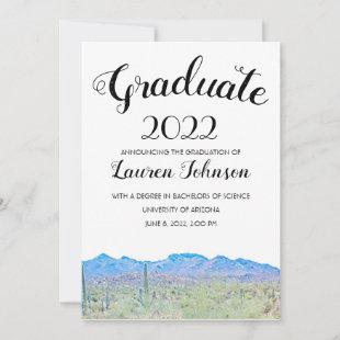 Arizona Desert Graduation Announcement