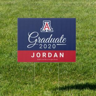 Arizona Wildcats Graduate Class of 2020 Sign