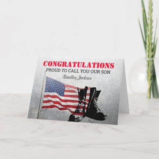 Army Soldier Graduation | Military Card