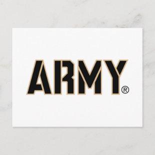 Army Wordmark Postcard