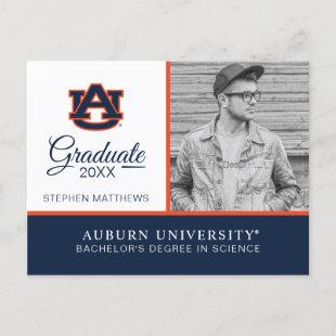 Auburn University | Graduation Announcement Postcard
