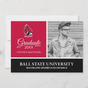 Ball State Cardinals | Graduation Invitation