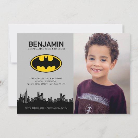 Batman - Gotham City | Preschool Graduation Invitation