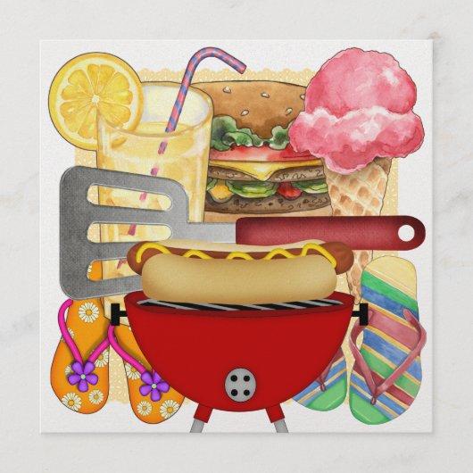BBQ Cook Out Invitation