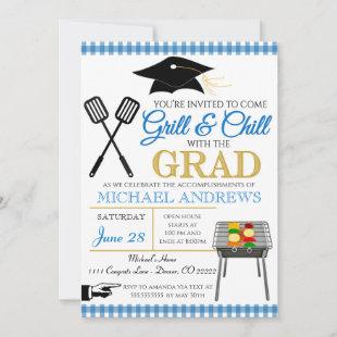BBQ Graduation Invitation