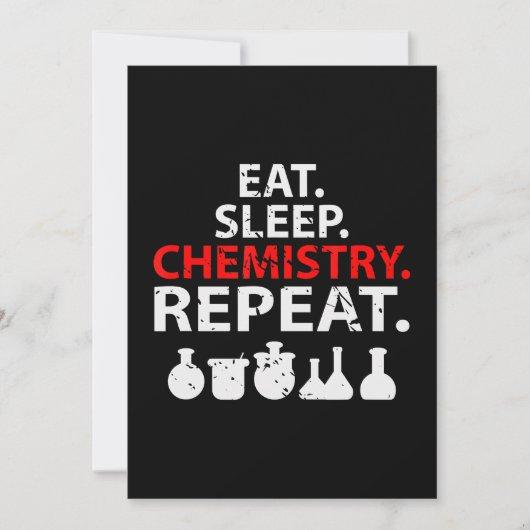 Biology Chemistry Teacher Scientist Gift Chemistry Holiday Card