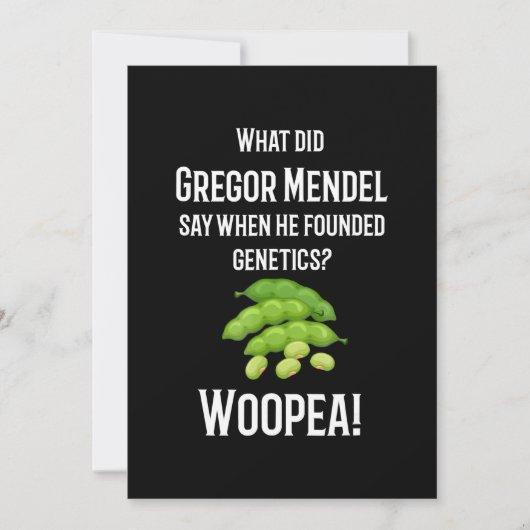 biology teacher science joke , nerdy humor gift holiday card