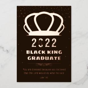 Black King 2022 Graduation Scripture Announcement