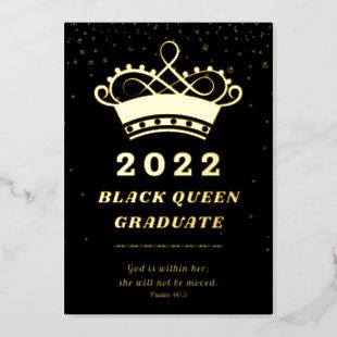 Black Queen 2022 Graduation Scripture Announcement