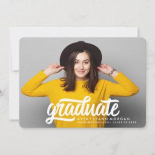Bold Grad | Graduation Announcement