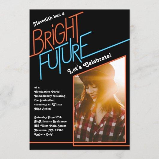 Bright Future Graduation Party Announcement