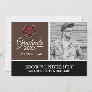 BU Bear Logo | Graduation Invitation