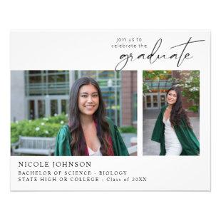Budget Chic 5 Multi Photo Graduate Party Flyer