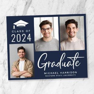 Budget Class of 2024 Photo Graduation Announcement