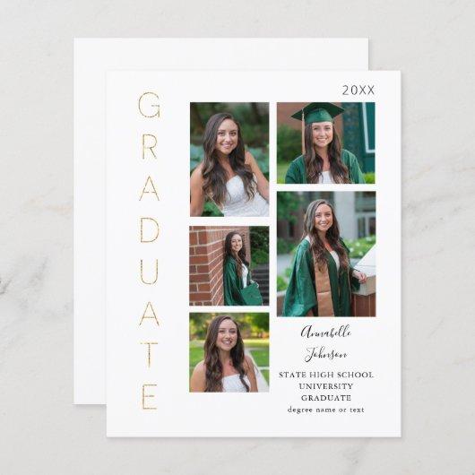 Budget Color Glow- Gold & White 2 Graduate 6 Photo