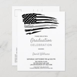 Budget Correctional Officer Graduation Party Invit