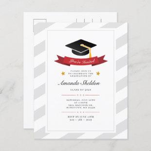 Budget Grad 2022 Graduation Party Invitation