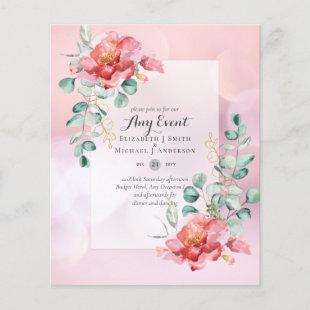 BUDGET INVITATIONS - ANY EVENT - Double Sided