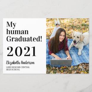 Budget My Human Graduated Dog Photo Graduation