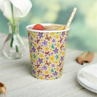 Butter Flower Paper Cup