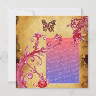 BUTTERFLY PARCHMENT Wedding Photo Template