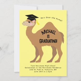 Camel Graduation Party Invitation