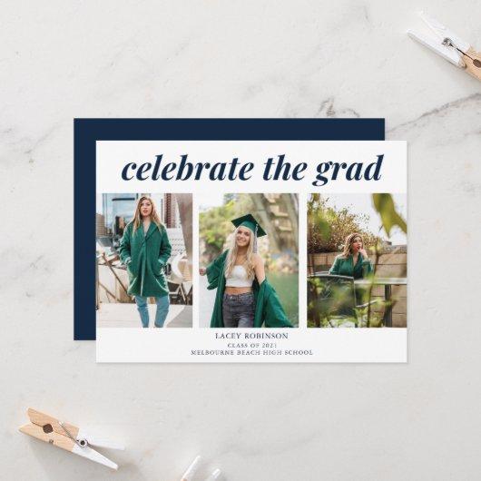 Celebrate the Grad Three Photo Graduation