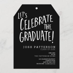 Celebrate the Graduate Graduation Party Invitation
