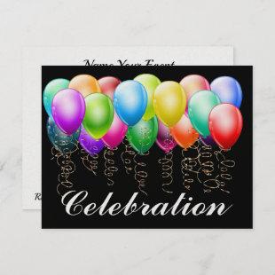 Celebration Invitation - Choose your Paper Stock