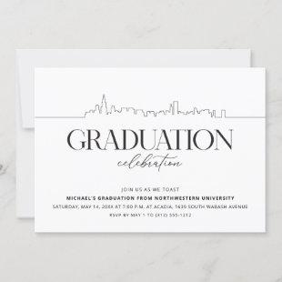 Chicago Graduation Party Invitation