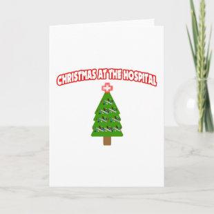 Christmas At The Hospital Holiday Card