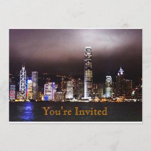 City Skyline Invitation