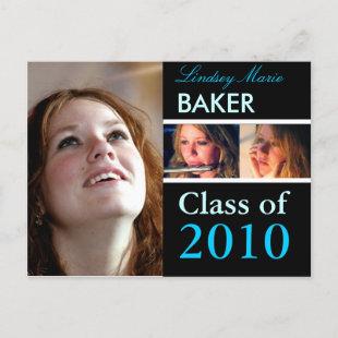Class of 2010 Graduation Invitation Postcards