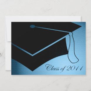 class of 2011 graduation cap invitation