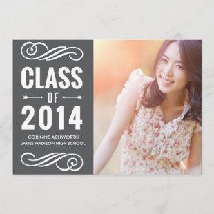 Class of 2014 Photo Card Invitation