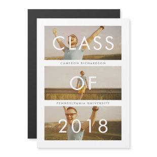 Class of 2018 | 3 Photo Graduation Announcement