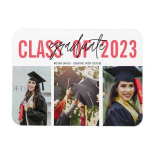 Class of 2020 High School Graduation Photo Magnet