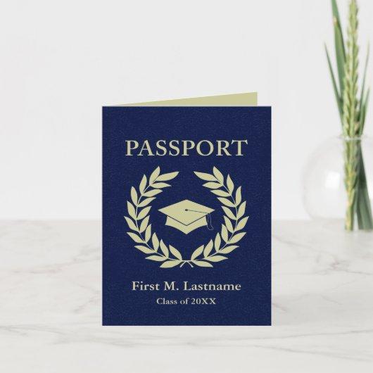 class of 2022 graduation passport invitation