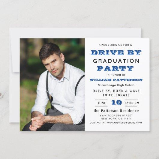 Class of 2023 DRIVE BY PHOTO Graduation Party Invitation