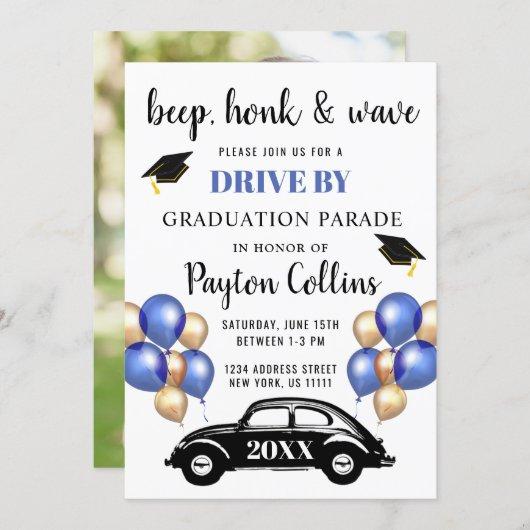 Class of 2023 DRIVE BY PHOTOS Graduation Party Invitation